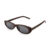 Óculos De Sol Feminino Saint Germain Amalfi Marrom Uv400 Oval Kurt Cobain