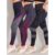 Kit 3 Leggings Fitness Sem Transparência Mescla Sublimada