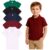 Kit 4 Camisas Polo Menino Sortidas Infantil Bebê Estilo Casual de algodão ou Kit 2 Camisas Gola Polo Menino