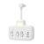 COIBEU Extensão Super Curta 3 Tomadas 2USB 1Type-C Carregador Rápido Universal Cabo Minúsculo