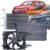 Kit Radiador Eletroventilador Condensador Gol Saveiro Fox SpaceFox G5 G6 G7 G8 2010 2011 2012 2013