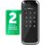 Fechadura Digital de Sobrepor Touch Screen FR 101 Preto Intelbras