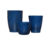 Kit 3 Vasos Para Plantas Polietileno Decorativo Liso Polido Cone Bojo N1 N2 N3