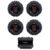 Kit 4 Alto Falantes 6″ JBL + Amplificador Soundigital SD400.4 400w e 6TRMS80 Multisystem 320w