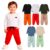 Kit 12 Peças Conjunto Camiseta Manga longa e Calça Moletom Bebe Menino Infantil ou 8 Peças Conjunto Meia Estação Inverno