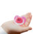 Chupeta Capuz Bocal Ortodôntico Silicone Rosa (0 a 6 meses) – TurmaTube