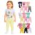 Kit 16 Peças de Roupas para Bebê Menina (8 Body Curto + 8 Calça Mijão)ou Kit 4 Body Roupa Infantil Bebê