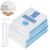 Kit 10 Saco a Vácuo para Roupas Viagem com Bomba Manual Organizador Mala Guarda Roupa