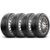 Kit 4 Pneus 195/55R15 Goodyear EfficientGrip Performance 85H Original Fox Polo