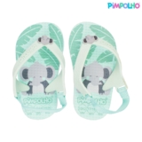Sandália Praiana Baby Verde Elefante Masculina Pimpolho