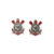 Piercing do Corinthians para Chinelo  – Kit 1 Par Pingente Enfeite Luxo