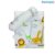 Kit Berço 4 Pc Lençol Fronha Edredom Safari Pimpolho