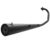 Escapamento Escape Pro Tork Original Sem Catalizador Moto Fan 125 2009 2010 2011 2012 2013 Preto