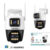 Câmera Externa WiFi HD 2 Lentes Prova D’água Zoom Digital Detecção de Movimento Durawell JT-9999PRO