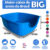 Caixa de Areia para Gatos Funda Big Alvorada Pet – Azul