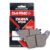 Pastilha de Freio Traseira Cb 600f Hornet Sem Abs Diafrag