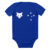Body do Cruzeiro Raposa Cruzeiro do sul Personalizado com seu time de coração 100% Algodão