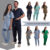 Scrub Enfermagem Pijama Cirúrgico Hospital Clínica Uniforme OXFORD Linha Premium Unissex