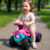 Quadriciclo Andador Gira Gira Menina 1 a 3 Anos – 16kg Cert Inmetro – C/Buzina e Volante – Inmetro