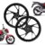 Par Roda Liga Leve Rolamento Titan 160 Fan 160 Preto A Disco Lona Alumínio