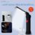 Kit 4 Lanterna Portátil Dobravél de Trabalho de Reparo Lite com Ímã Led Multifuncional USB Bivolt