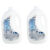 Kit 2 Amaciantes White Roupas Macias 5 Litros Barbarex