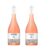 Kit 02 Unidades Vinho Rose Seco Fino Panizzon Rosé 750ml