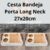 Kit Cesta Long Neck Madeira (Tamanho P) presente, petisco, bandeja