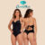 Maio Banho de Mar de Alta Compressao Com Bojo Liso Efeito Zero Barriga Modela Reduz Fio Dental