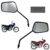 Par de Retrovisor + Porcas Honda CG 125 2005 A 2013 Original