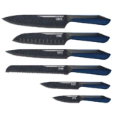 Conjunto de Facas Special Cut Blue Ichef Shark Series
