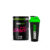 Diabo Verde Thermo Crazy 60 Cápsulas Termogênico + Coqueteleira Fumê com Tampa Verde 600ml