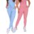 Kit 2 Calças Jogger Ribana Canelada Moda Feminina com Bolsos e Punho