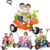 Carrinho de Passeio e Pedal Calesita Moto Duo Dois Lugares