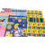 15 Revistinha de Colorir+ 15 Mini Giz de Cera 5 Cores Kit Festa Para Lembrancinha Aniversario Prenda