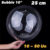 KIT Balão Bubble Transparente Bobo 10″ 25 Centímetros