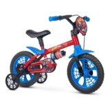 Bicicleta Infantil Aro 12 Spider Man Nathor – 2 A 5 Anos Com Rodinhas