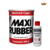KPO Maxived Veda Capô Branco 400g + Catalisador 60g Maxi Rubber