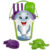 Kit Balde Praia Baby Brinquedo C/ 6 unidades Modelo Lindo Para os Bebês Se divertirem no Litoral e Parques