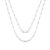 Corrente Grumet 3×1 60cm 3mm Prata 925