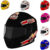 Capacete Moto Infantil Fechado Mixs Start Blocks Tamanho 54 Para Crianças Menino e Menina