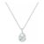 Colar Ponto de Luz Gota em Prata 925
