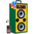 Caixa De Som Corujinha Radio Bluetooth Usb Fm Cor Brasil Patriota Verde Amarelo Caixa Bob Residencial Bomber