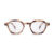 Óculos de Grau Quadrado Mizu Tortoise Latte Armação Premium Retrô Unissex Acetato Leve Confortável