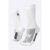 Meia HUPI Lisa 1 Par, Cor: Branco, Tamanho: Plus 42-46, Ideal para esportes, corrida, bike