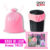 50 Unidades Sacos De Lixo Rosa 20L Perfumado Aroma Talco Banheiro Escritório Cozinha Salão