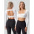 Top Cropped Feminino Fitness Costas Aberta Manga Longa Academia