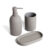 Conjunto de Banheiro Cerâmica Lunas Soft Touch 3 Peças Oikos Banheiro Pequeno Moderno