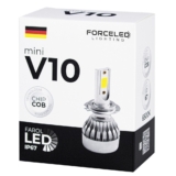 Par Lâmpada Super Led Mini 6500k 20000 Lumens 30w H4