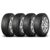 Kit 4 Pneus 205/55R17 Continental ContiPowerContact 91V Original Nissan Kicks, Fluence